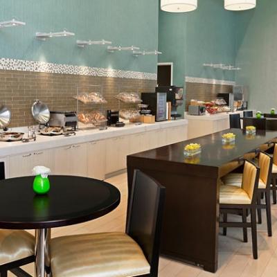 Hôtel Marriot petit déjeuner