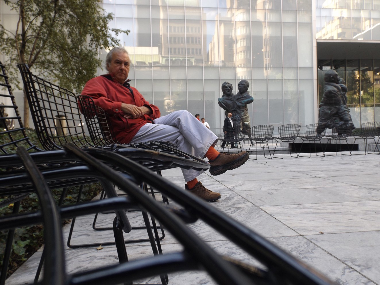 Dans le jardin du MOMA