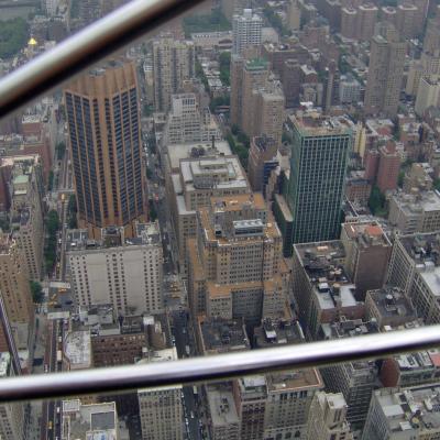 En haut de l'Empire state