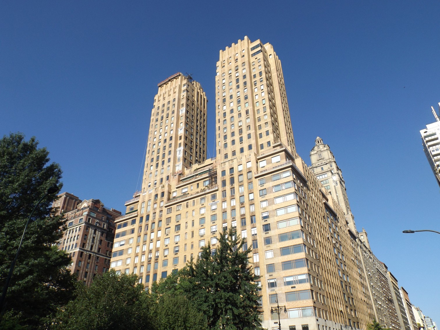 San remo appartments devant central park