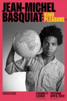 210921 basquiat exhibition identity poster christopher makos